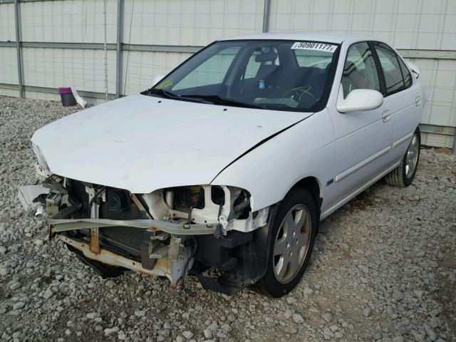 3N1CB51DX6L546955 - 2006 NISSAN SENTRA 1.8 WHITE photo 2