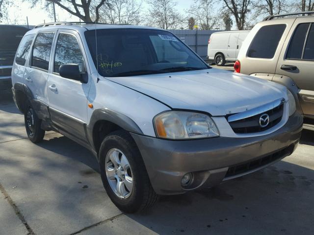 4F2YU09171KM58675 - 2001 MAZDA TRIBUTE LX WHITE photo 1