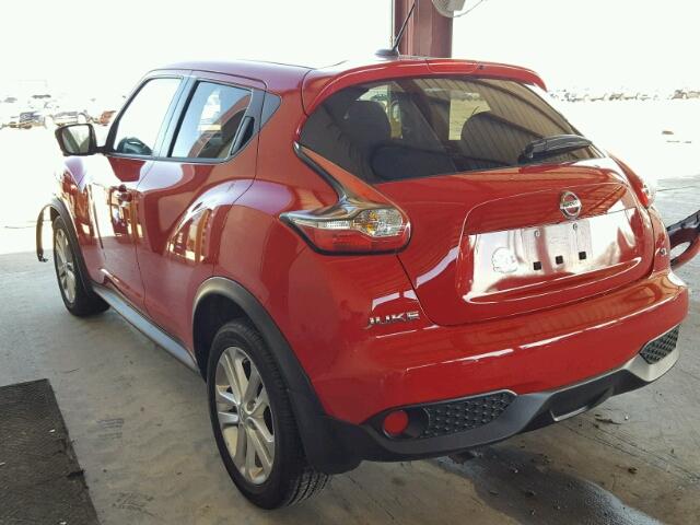 JN8AF5MR6GT605355 - 2016 NISSAN JUKE S RED photo 3