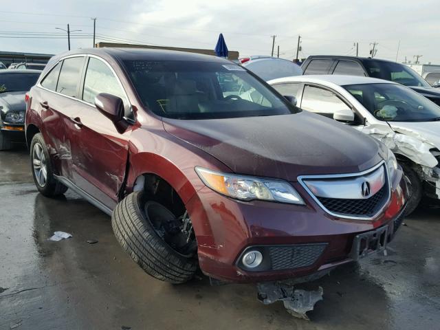 5J8TB3H58DL000522 - 2013 ACURA RDX TECHNO PURPLE photo 1