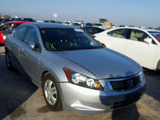 JHMCP26318C031353 - 2008 HONDA ACCORD LX SILVER photo 1