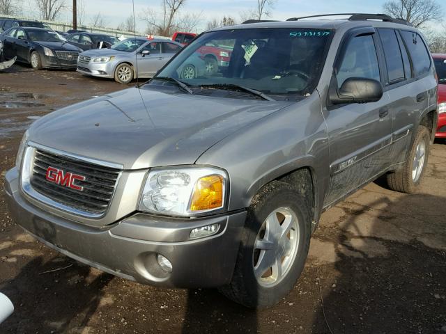 1GKDT13S232226081 - 2003 GMC ENVOY SILVER photo 2