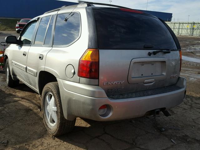 1GKDT13S232226081 - 2003 GMC ENVOY SILVER photo 3