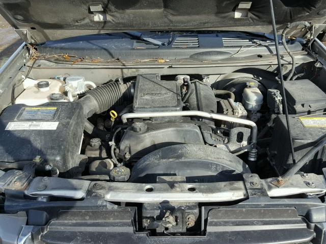 1GKDT13S232226081 - 2003 GMC ENVOY SILVER photo 7