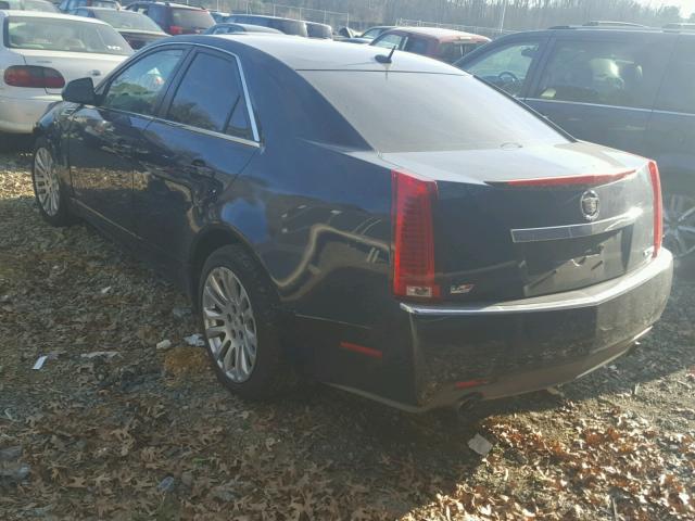 1G6DF577880144961 - 2008 CADILLAC CTS BLUE photo 3