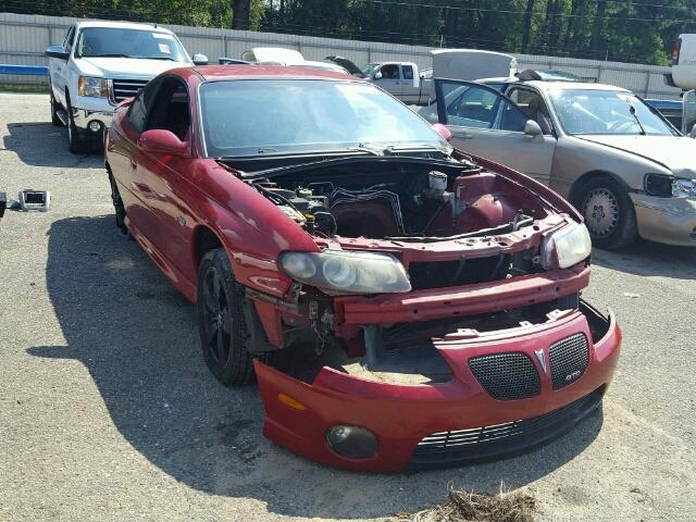 6G2VX12G04L313417 - 2004 PONTIAC GTO RED photo 1