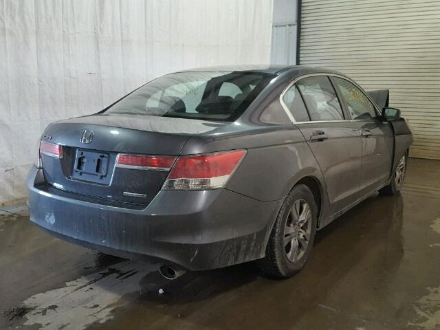 1HGCP2F61CA138971 - 2012 HONDA ACCORD SE GRAY photo 4