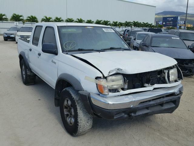 1N6ED27T0YC347227 - 2000 NISSAN FRONTIER C WHITE photo 1