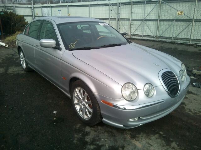 SAJDA01P61GL89179 - 2001 JAGUAR S-TYPE SILVER photo 1