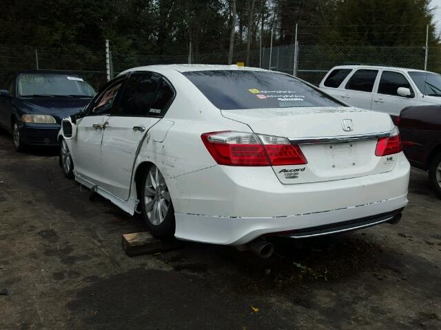 1HGCR3F92DA006555 - 2013 HONDA ACCORD TOU WHITE photo 3