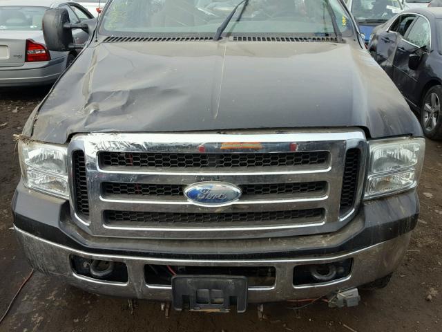 1FTNF21526EB53002 - 2006 FORD F250 SUPER BLACK photo 7