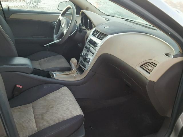 1G1ZA5E01AF127356 - 2010 CHEVROLET MALIBU LS GRAY photo 5