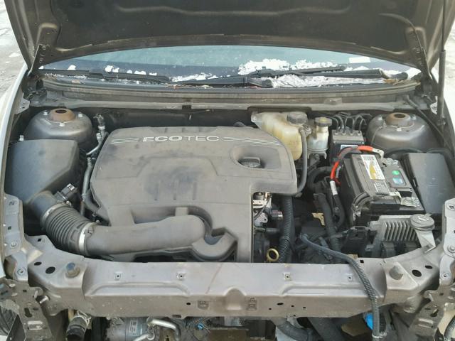 1G1ZA5E01AF127356 - 2010 CHEVROLET MALIBU LS GRAY photo 7