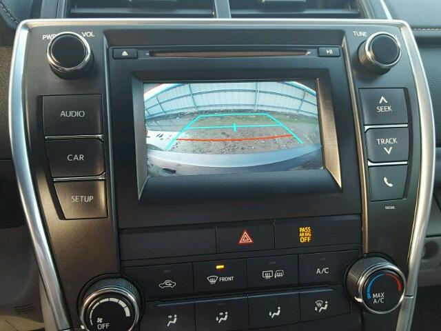 4T4BF1FK3FR500033 - 2015 TOYOTA CAMRY LE ნაცრისფერი ფოტო 9