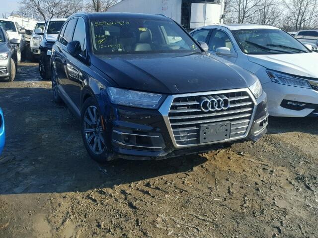 WA1VAAF78HD019293 - 2017 AUDI Q7 PRESTIG BLACK photo 1