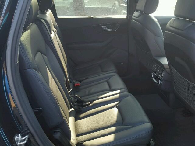 WA1VAAF78HD019293 - 2017 AUDI Q7 PRESTIG BLACK photo 6