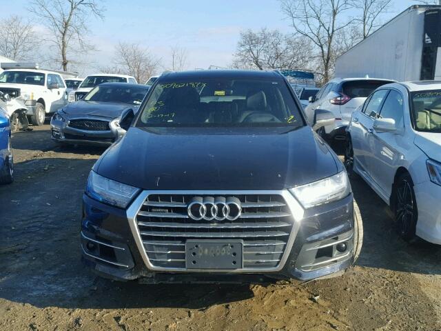 WA1VAAF78HD019293 - 2017 AUDI Q7 PRESTIG BLACK photo 9