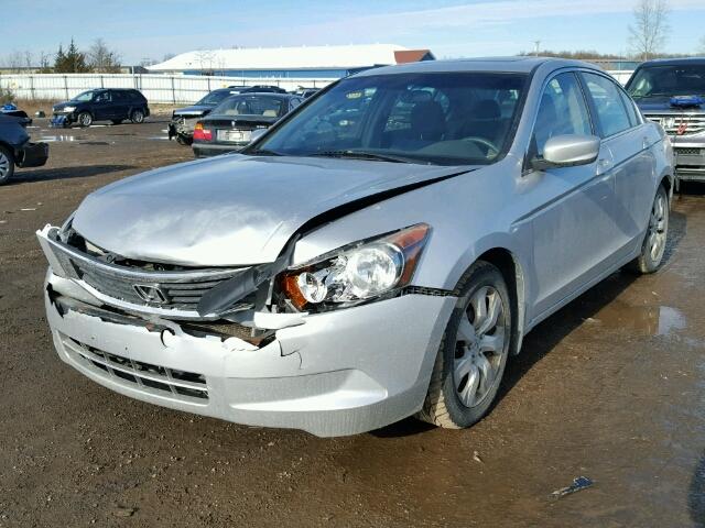 JHMCP26768C002580 - 2008 HONDA ACCORD EX SILVER photo 2