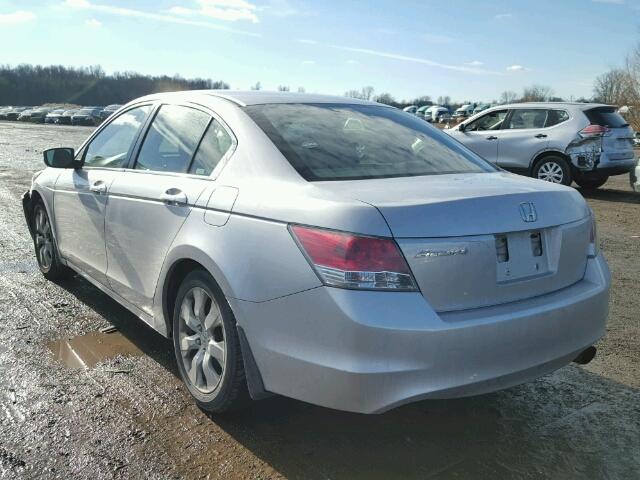 JHMCP26768C002580 - 2008 HONDA ACCORD EX SILVER photo 3