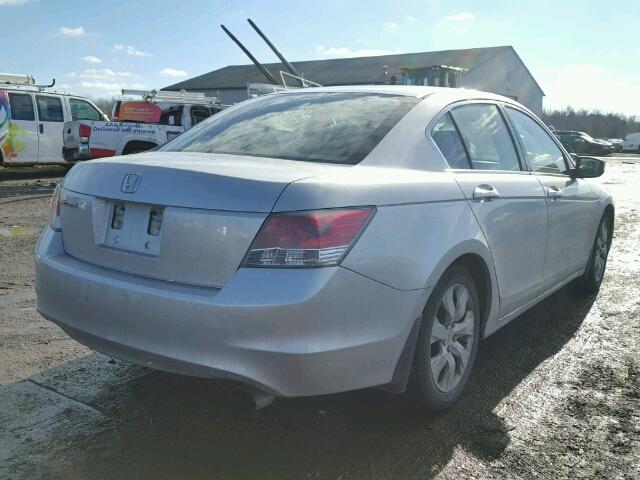 JHMCP26768C002580 - 2008 HONDA ACCORD EX SILVER photo 4