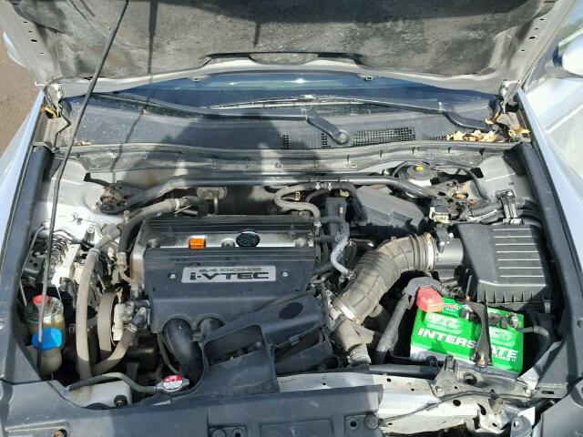 JHMCP26768C002580 - 2008 HONDA ACCORD EX SILVER photo 7