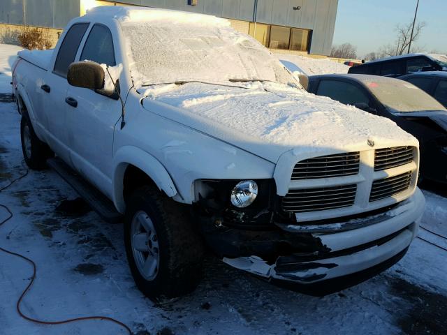 1D7HU18D63J670158 - 2003 DODGE RAM 1500 S WHITE photo 1