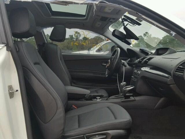 WBAUP7C50CVP24093 - 2012 BMW 128 I WHITE photo 5
