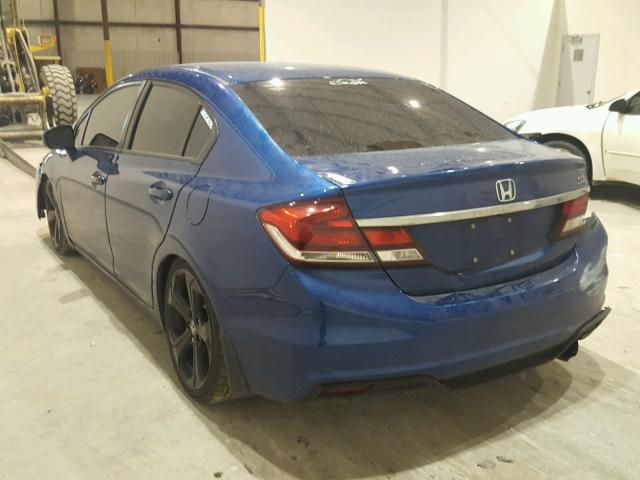 2HGFB6E59FH709513 - 2015 HONDA CIVIC SI BLUE photo 3