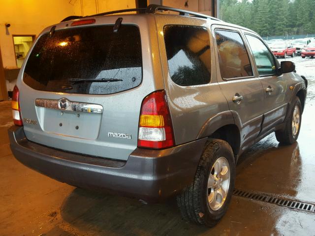 4F2CZ94123KM28686 - 2003 MAZDA TRIBUTE LX GREEN photo 4