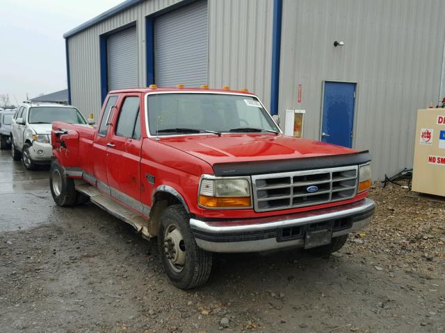 1FTJX35F8TEA88799 - 1996 FORD F350 RED photo 1