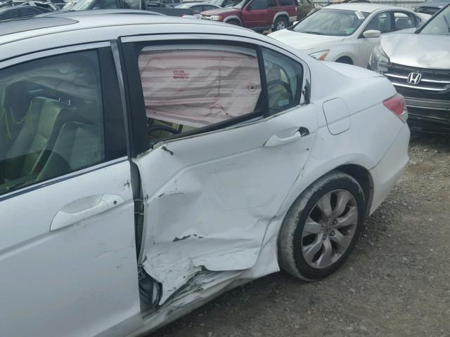 1HGCP26819A044468 - 2009 HONDA ACCORD EXL WHITE photo 9