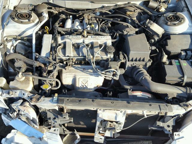 1YVGF22C7Y5114716 - 2000 MAZDA 626 ES SILVER photo 7