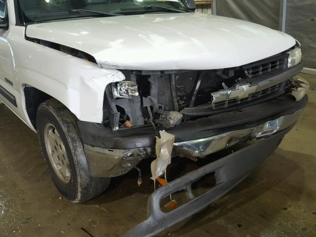 2GCEC19T8Y1268584 - 2000 CHEVROLET SILVERADO WHITE photo 9