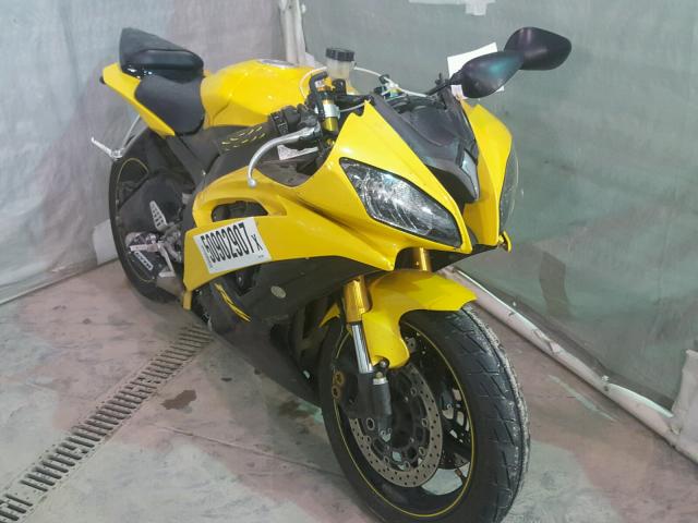 JYARJ16EX8A004877 - 2008 YAMAHA YZFR6 YELLOW photo 1