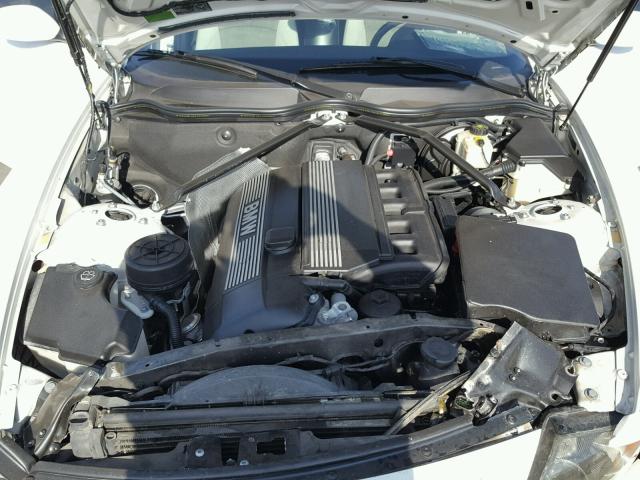 4USBT335X4LS52927 - 2004 BMW Z4 2.5 WHITE photo 7