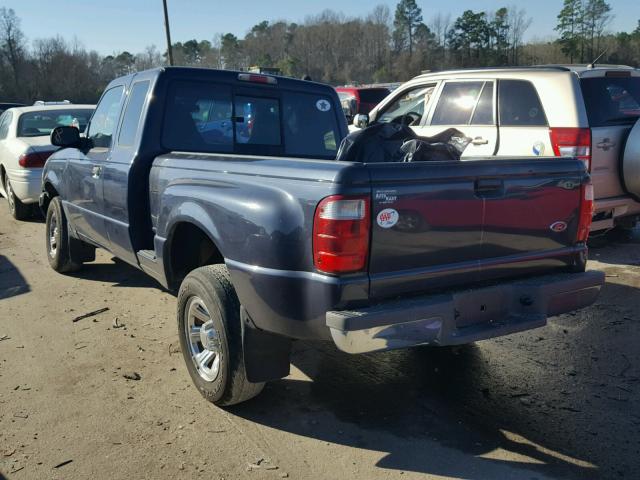1FTYR14U91PA90592 - 2001 FORD RANGER SUP BLUE photo 3