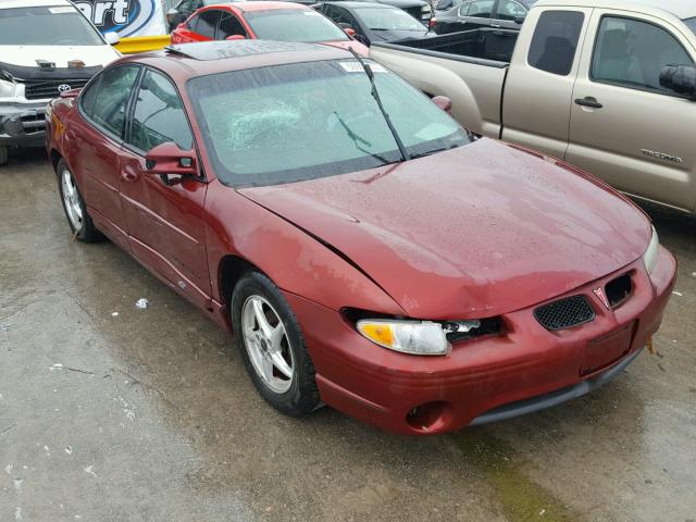 1G2WP52K83F127151 - 2003 PONTIAC GRAND PRIX MAROON photo 1