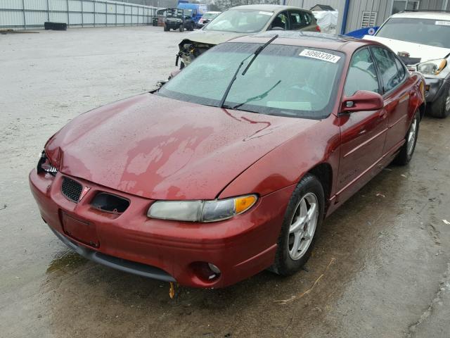 1G2WP52K83F127151 - 2003 PONTIAC GRAND PRIX Tünd qırmızı foto 2
