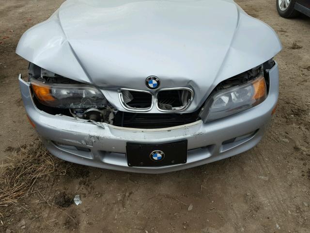 4USCH7320VLE02406 - 1997 BMW Z3 1.9 SILVER photo 7