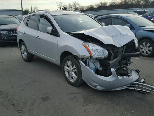 JN8AS5MV4DW128119 - 2013 NISSAN ROGUE S SILVER photo 1