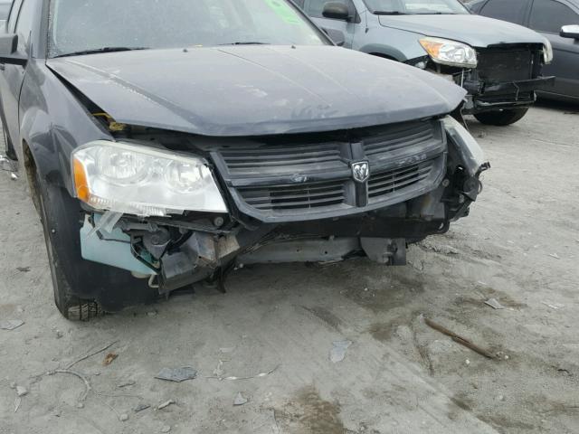 1B3CC4FBXAN106658 - 2010 DODGE AVENGER SX BLACK photo 9