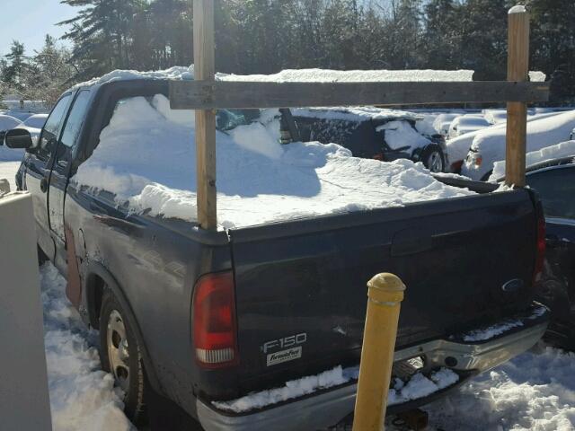 2FTRX18W42CA70680 - 2002 FORD F150 Schwarz Foto 3