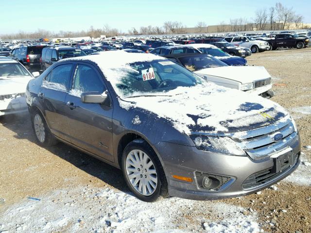 3FADP0L38AR217077 - 2010 FORD FUSION HYB GRAY photo 1