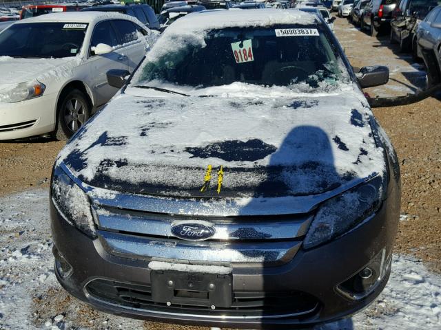 3FADP0L38AR217077 - 2010 FORD FUSION HYB GRAY photo 7