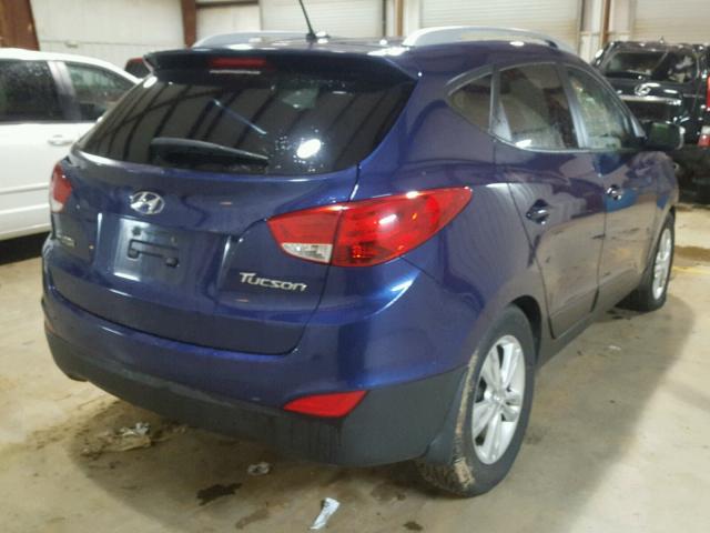 KM8JU3AC7CU361429 - 2012 HYUNDAI TUCSON GLS BLUE photo 4