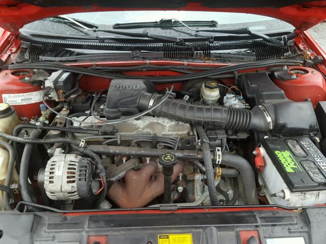 4G1JF324XWB903247 - 1998 CHEVROLET CAVALIER Z RED photo 7