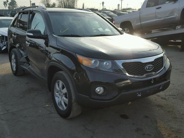 5XYKT4A65DG413655 - 2013 KIA SORENTO LX BLACK photo 1