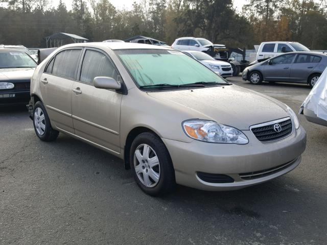 2T1BR32E07C732413 - 2007 TOYOTA COROLLA CE TAN photo 1