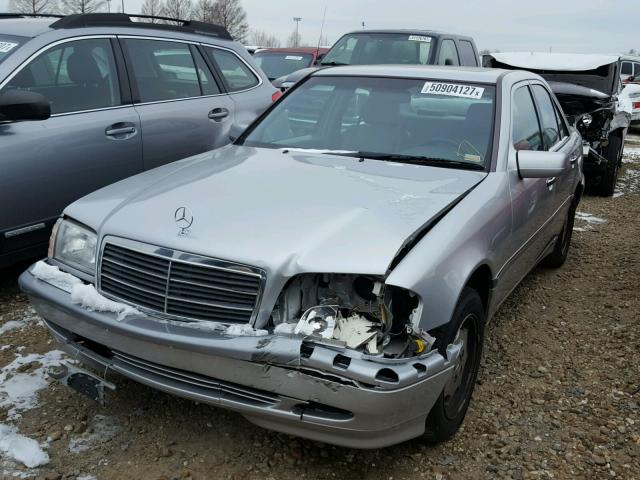 WDBHA24GXXA798495 - 1999 MERCEDES-BENZ C 230 SILVER photo 2