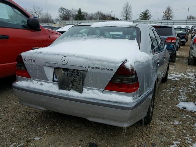 WDBHA24GXXA798495 - 1999 MERCEDES-BENZ C 230 SILVER photo 4